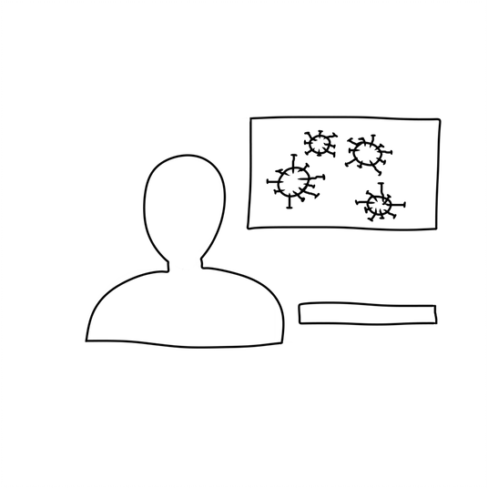 Desenho repórter da TV